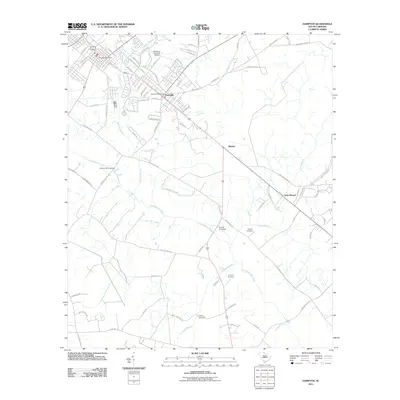 2011 Map of Hampton, 2011 Print