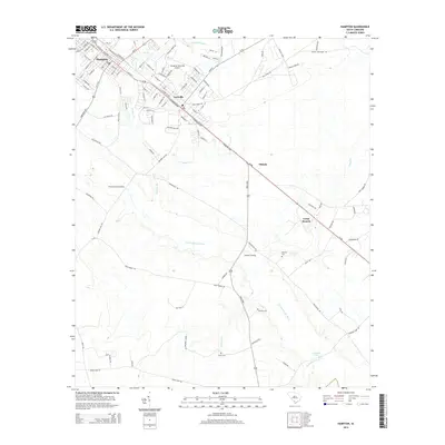 2014 Map of Hampton, 2014 Print