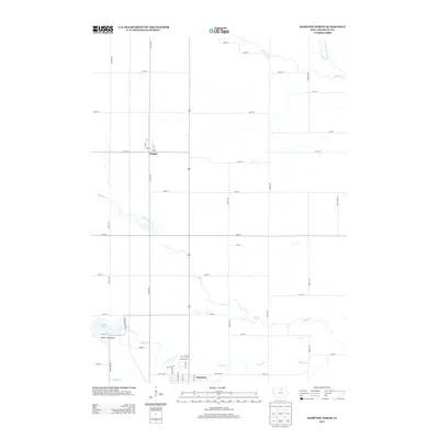 2013 Map of Hampton North, 2013 Print