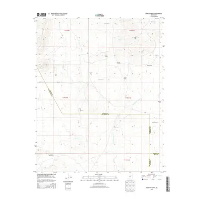 2013 Map of Hampton Ranch, 2013 Print
