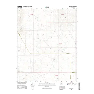 2017 Map of Hampton Ranch, 2017 Print