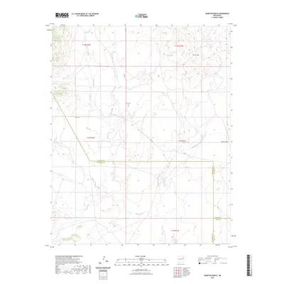 2023 Map of Hampton Ranch, 2023 Print