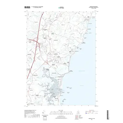 2018 Map of Hampton, 2018 Print