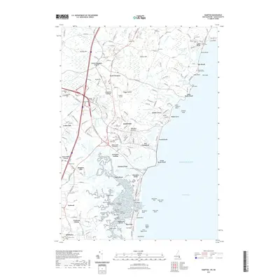 2021 Map of Hampton, 2021 Print