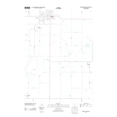 2013 Map of Hampton South, 2013 Print
