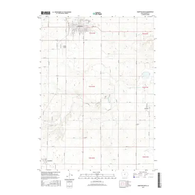 2015 Map of Hampton South, 2015 Print