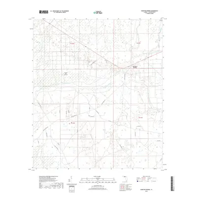 2018 Map of Hampton Springs, 2018 Print