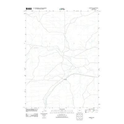 2012 Map of Hampton, 2012 Print