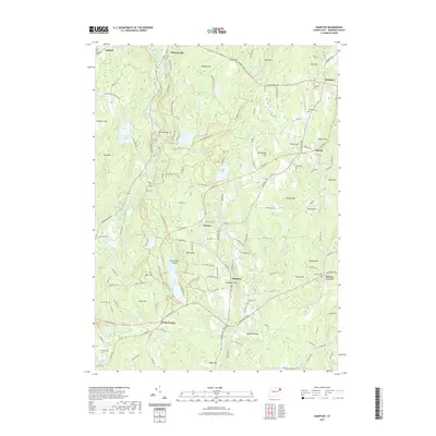 2021 Map of Hampton, 2021 Print