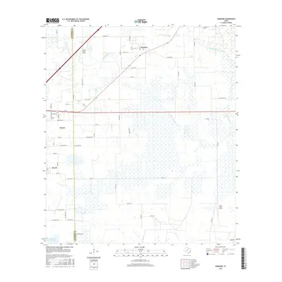 2016 Map of Hamshire, 2016 Print