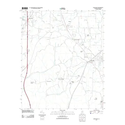 2011 Map of Hanceville, 2011 Print