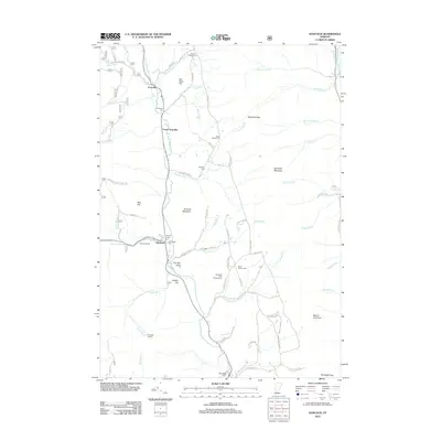 2012 Map of Hancock, 2012 Print