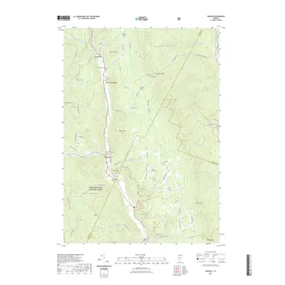 2021 Map of Hancock, 2021 Print
