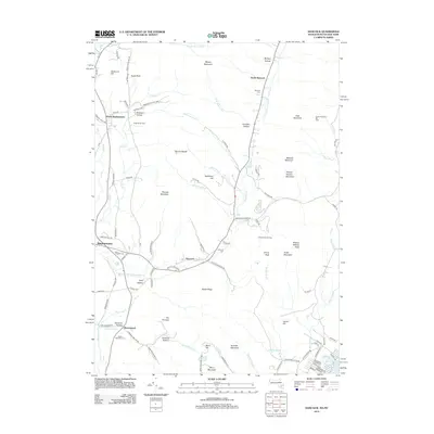 2012 Map of Hancock, 2012 Print
