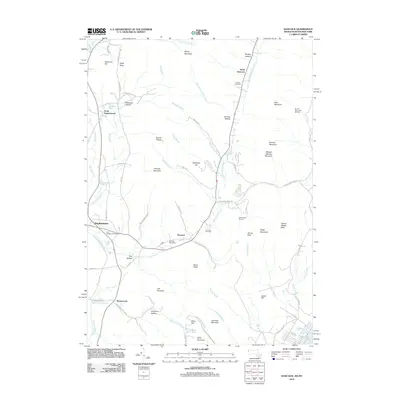 2012 Map of Hancock, 2012 Print