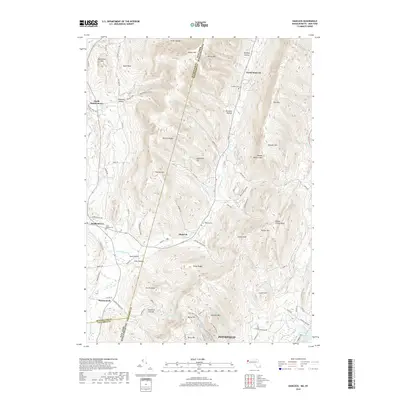 2018 Map of Hancock, 2018 Print