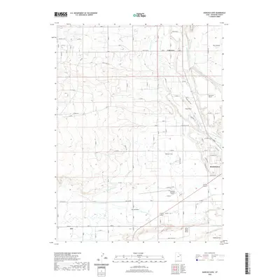 2020 Map of Hancock Cove, 2020 Print