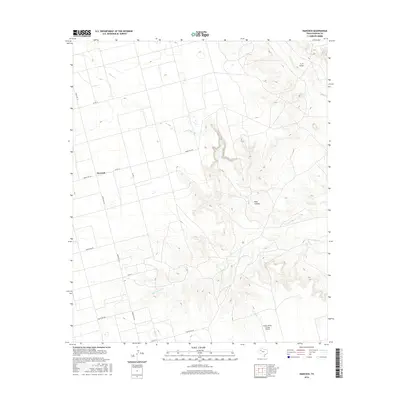2016 Map of Hancock, 2016 Print
