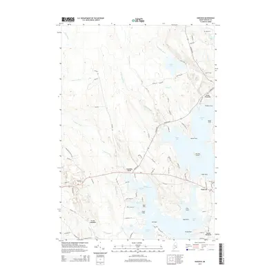 2014 Map of Hancock, 2014 Print
