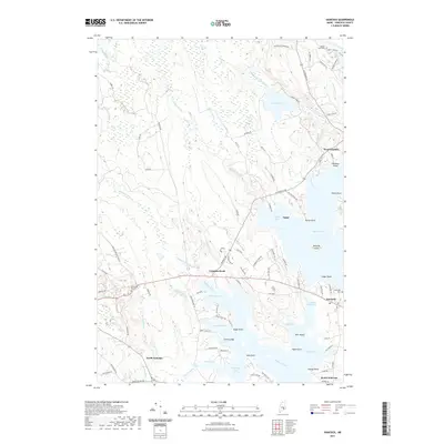 2021 Map of Hancock, 2021 Print