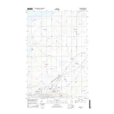 2014 Map of Hancock, 2014 Print
