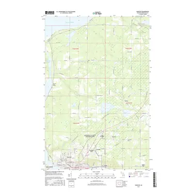2017 Map of Hancock, 2017 Print