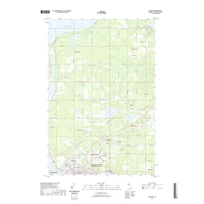 2019 Map of Hancock, 2019 Print