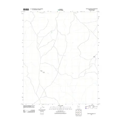 2011 Map of Hancock Knolls, 2011 Print