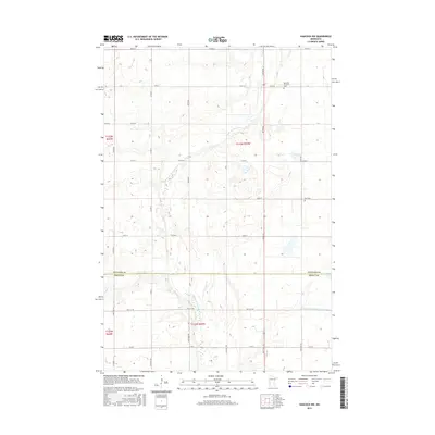 2016 Map of Hancock NW, 2016 Print