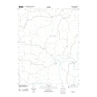 2012 Map of Hancock, 2012 Print