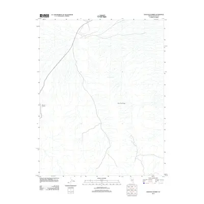 2012 Map of Hancock Summit, 2012 Print