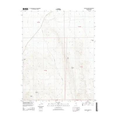 2015 Map of Hancock Summit, 2015 Print