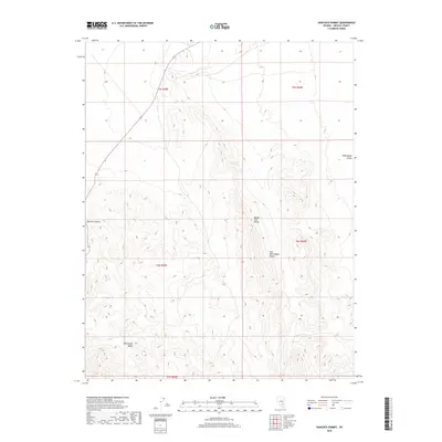2018 Map of Hancock Summit, 2018 Print