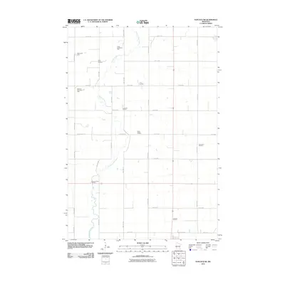 2010 Map of Hancock SW, 2010 Print