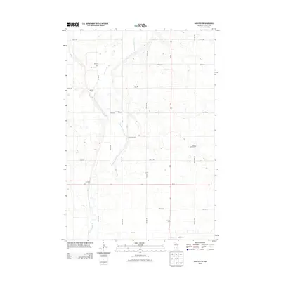 2013 Map of Hancock SW, 2013 Print