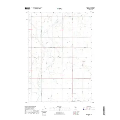 2019 Map of Hancock SW, 2019 Print