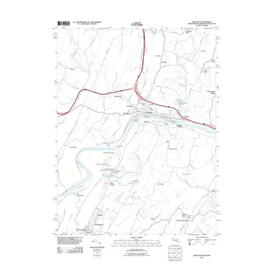 2011 Map of Hancock, 2011 Print