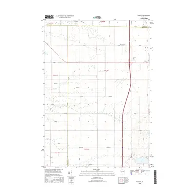 2015 Map of Hancock, 2015 Print