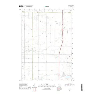 2018 Map of Hancock, 2018 Print