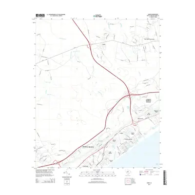 2014 Map of Hand, 2014 Print