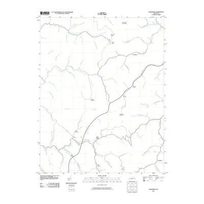 2010 Map of Handshoe, 2010 Print