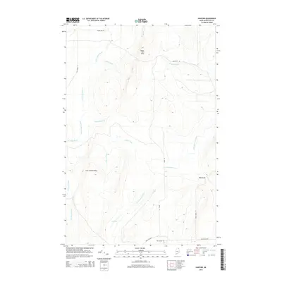 2014 Map of Hanford, 2014 Print