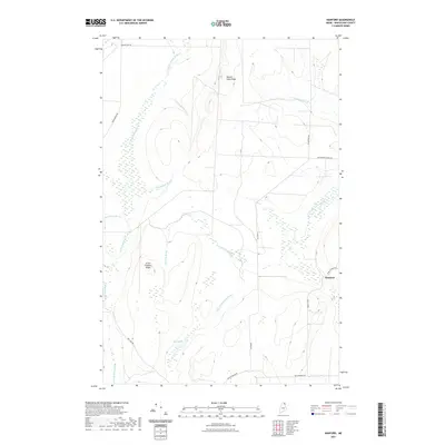 2021 Map of Hanford, 2021 Print
