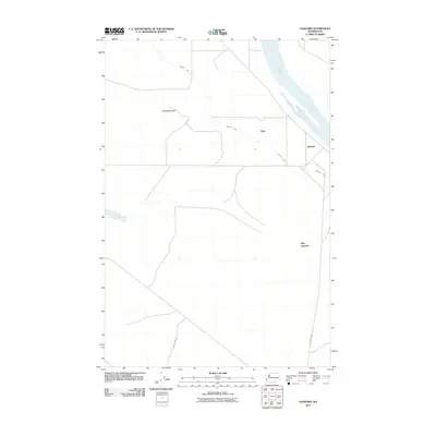 2011 Map of Hanford, 2011 Print