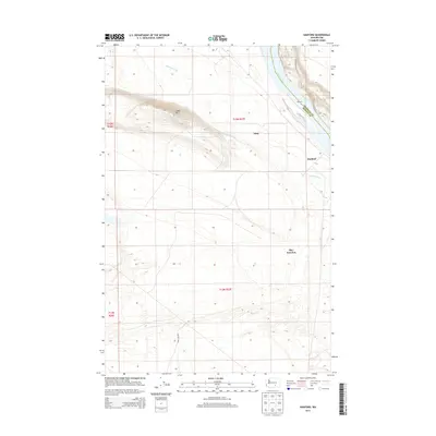 2013 Map of Hanford, 2013 Print