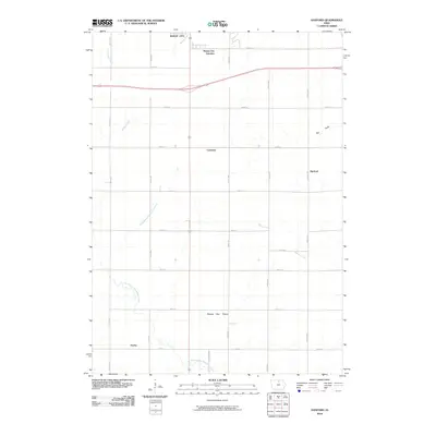 2010 Map of Hanford, 2010 Print