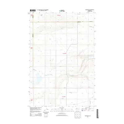2014 Map of Hanford NE, 2014 Print
