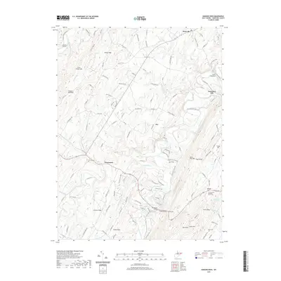 2019 Map of Hanging Rock, 2019 Print