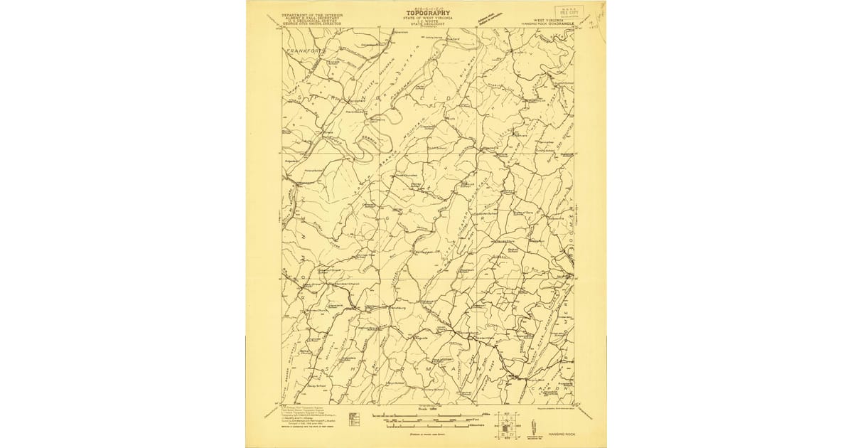 1900s (20th Century) Maps of Raven Rocks, WV | Pastmaps
