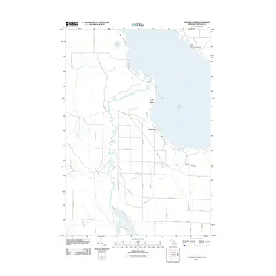 2011 Map of Hangore Heights, 2011 Print